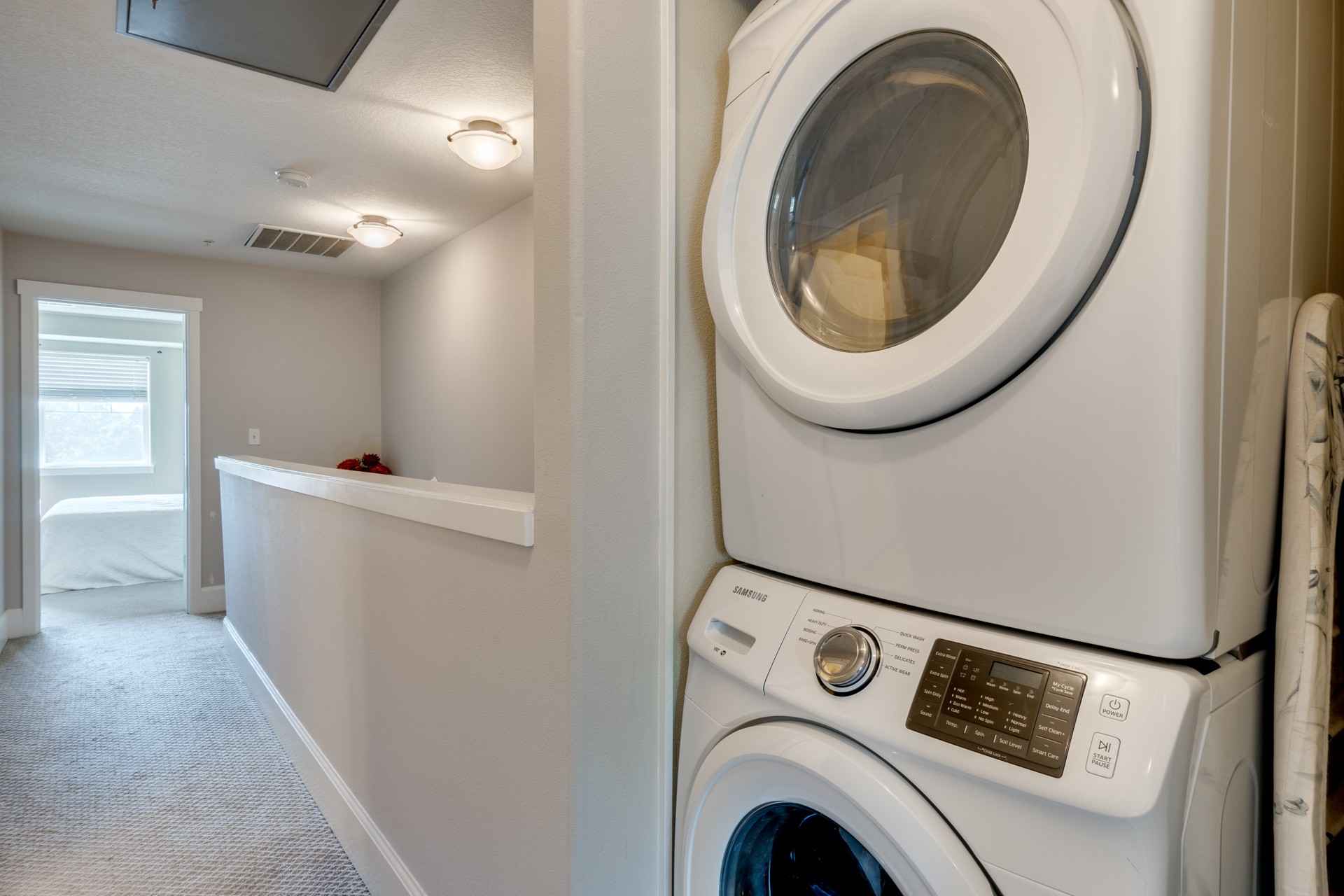 Laundry area - washer and dryer are included 